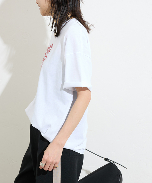 TICCA（ティッカ）の「別注【TICCA / ティッカ】BOSTON Tシャツ（Tシャツ/カットソー・レディース・ホワイト/ブラック・FREE）」の10枚目の写真