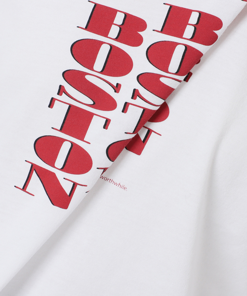 TICCA（ティッカ）の「別注【TICCA / ティッカ】BOSTON Tシャツ（Tシャツ/カットソー・レディース・ホワイト/ブラック・FREE）」の18枚目の写真