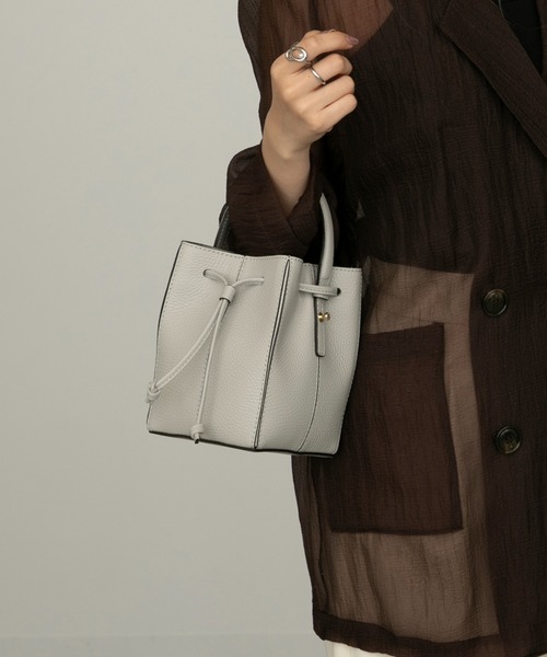 LORISTELLA(ロリステッラ)の「【LORISTELLA】2WAYショルダーミニバッグ ハンドバッグ NOEMI 2905(ショルダーバッグ・レディース・ライトグレー/ライトグリーン/ブラック・FREE)」の18枚目の写真