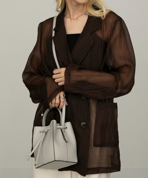 LORISTELLA(ロリステッラ)の「【LORISTELLA】2WAYショルダーミニバッグ ハンドバッグ NOEMI 2905(ショルダーバッグ・レディース・ライトグレー/ライトグリーン/ブラック・FREE)」の16枚目の写真