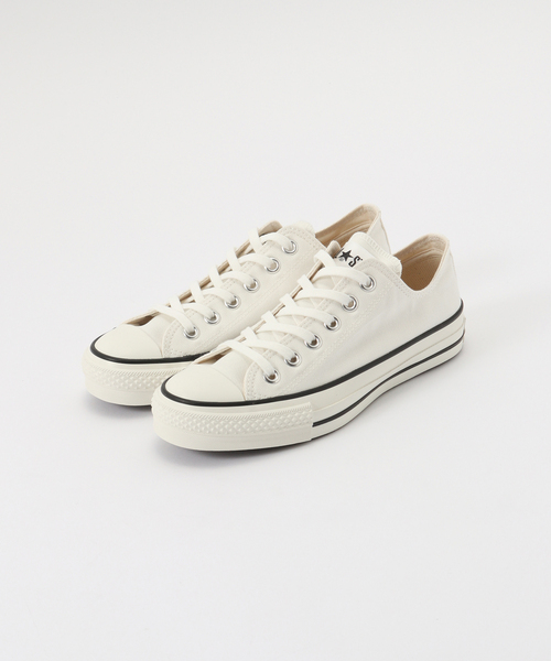 CONVERSE（コンバース）の「【CONVERSE/コンバース】CANVAS ALL STAR J OX：スニーカー（スニーカー・レディース・ホワイト/ブラック・25cm/24.5cm/24cm/23cm/23.5cm）」の2枚目の写真