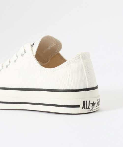 CONVERSE（コンバース）の「【CONVERSE/コンバース】CANVAS ALL STAR J OX：スニーカー（スニーカー・レディース・ホワイト/ブラック・25cm/24.5cm/24cm/23cm/23.5cm）」の6枚目の写真