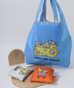 ぬいぐるみケース付きショッピングバッグ/PEANUTS（エコバッグ/サブ