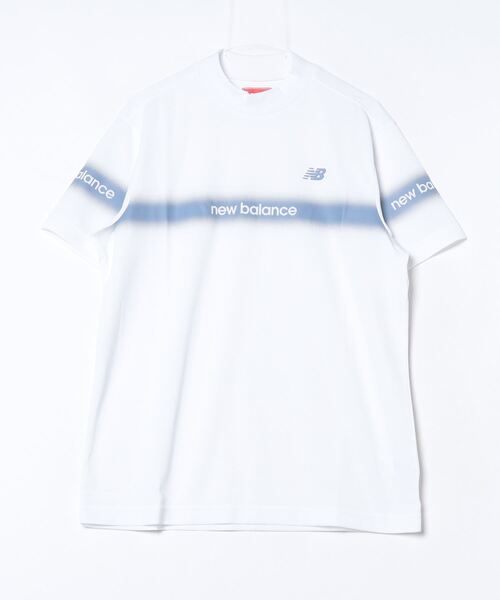 NEW BALANCE（ニューバランス）の「ニューバランス New Balance S/SLEEVE MOCK NECK PULLOVER（シャツ/ブラウス・メンズ・グリーン/ホワイト・M/L/LL/3L）」の2枚目の写真