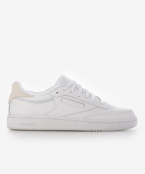 Reebok(リーボック)の「クラブシー 85 / CLUB C 85(スニーカー・レディース・ホワイト・23.5cm/24.5cm/24.0cm/25.0cm/25.5cm/26.0cm/22.5cm/23.0cm)」の1枚目の写真