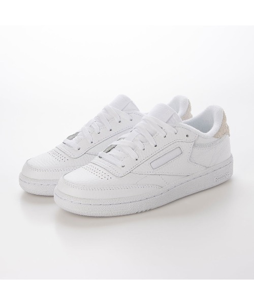 Reebok(リーボック)の「クラブシー 85 / CLUB C 85(スニーカー・レディース・ホワイト・23.5cm/24.5cm/24.0cm/25.0cm/25.5cm/26.0cm/22.5cm/23.0cm)」の2枚目の写真