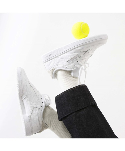 Reebok(リーボック)の「クラブシー 85 / CLUB C 85(スニーカー・レディース・ホワイト・23.5cm/24.5cm/24.0cm/25.0cm/25.5cm/26.0cm/22.5cm/23.0cm)」の9枚目の写真