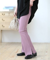 SUNFLOWER EIGHT（サンフラワーエイト）の「裾スリットリブパンツ（その他パンツ）」