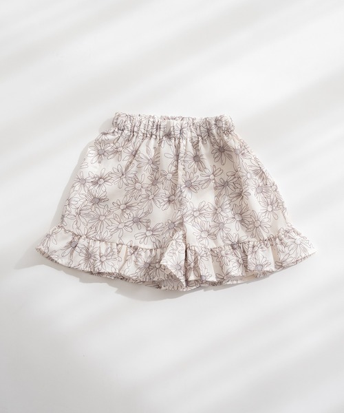 pairmanon（ペアマノン）の「【リンクコーデ】フリルガールズ甚平（浴衣・キッズ・パープル/イエロー/アイボリー/ピンク/ライトイエロー/ブラック系その他・100/90/110/150/140/120/130）」の17枚目の写真