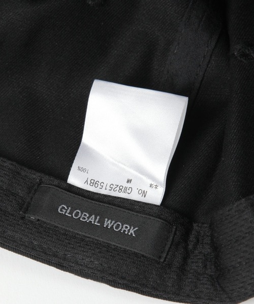 GLOBAL WORK(グローバルワーク)の「UVカット刺繍ロゴキャップ/323442(キャップ・レディース・ネイビー/ダークブルー/ブラック/ベージュ/オフホワイト・FREE)」の19枚目の写真