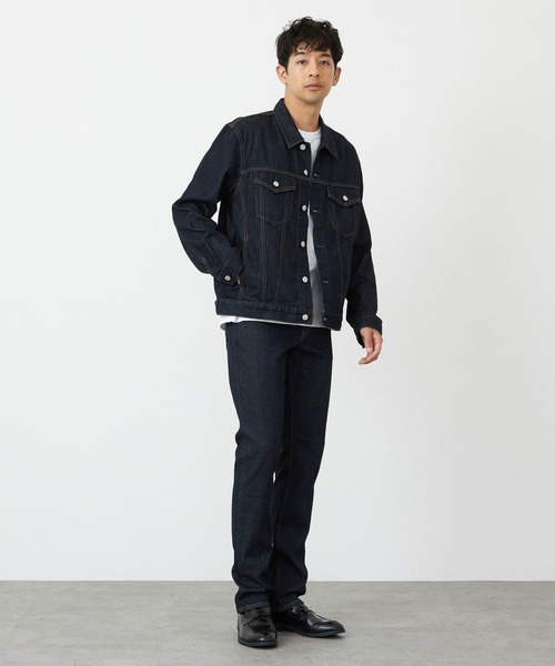 EDWIN(エドウィン)の「EDWIN エドウィン インターナショナルベーシック E402F スリムストレート ジーンズ デニムパンツ ストレッチ(デニムパンツ・メンズ・ブラック/ライトインディゴブルー/ベージュ/インディゴブルー・33/28/29/35/36/34/32/30/31)」の20枚目の写真