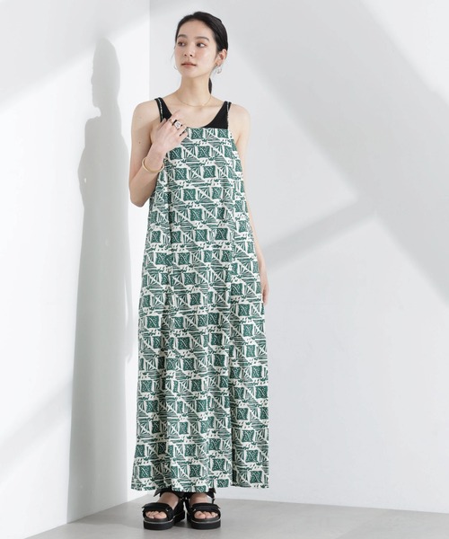 sara mallika（サラ マリカ）の「Sara mallika/COTTON POPLIN CAMI DRESS（ワンピース・レディース・グリーン・M）」の12枚目の写真