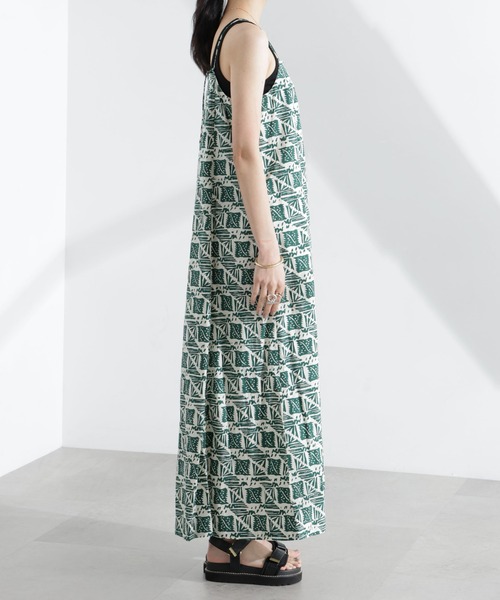 sara mallika（サラ マリカ）の「Sara mallika/COTTON POPLIN CAMI DRESS（ワンピース・レディース・グリーン・M）」の5枚目の写真