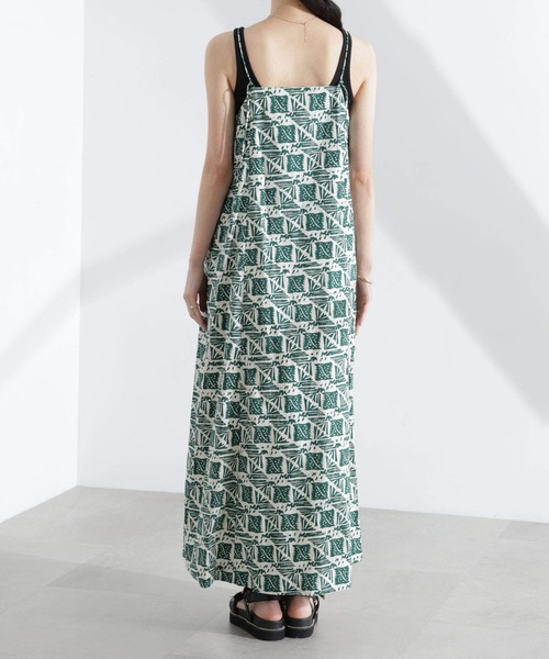 sara mallika（サラ マリカ）の「Sara mallika/COTTON POPLIN CAMI DRESS（ワンピース・レディース・グリーン・M）」の6枚目の写真