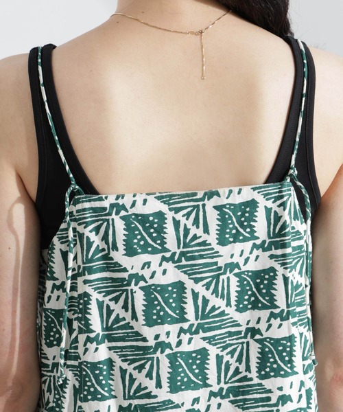 sara mallika（サラ マリカ）の「Sara mallika/COTTON POPLIN CAMI DRESS（ワンピース・レディース・グリーン・M）」の7枚目の写真