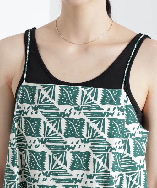 sara mallika（サラ マリカ）の「Sara mallika/COTTON POPLIN CAMI DRESS（ワンピース・レディース・グリーン・M）」の8枚目の写真