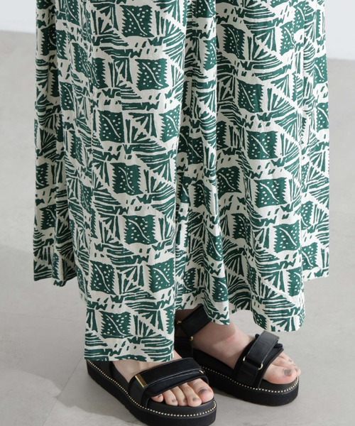 sara mallika（サラ マリカ）の「Sara mallika/COTTON POPLIN CAMI DRESS（ワンピース・レディース・グリーン・M）」の10枚目の写真