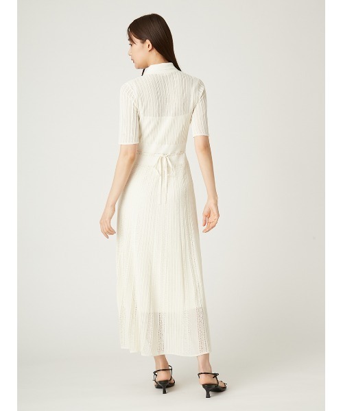 【美品】アイレットレースニットワンピース FRAY I.D｜アイレットレースニットワンピース | Rakuten Fashion