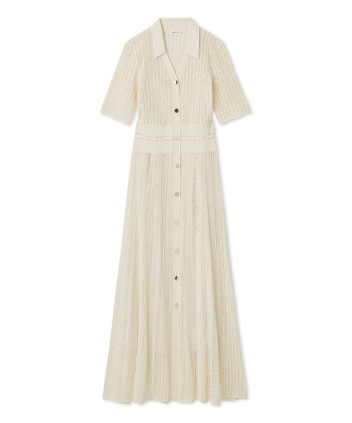 【美品】アイレットレースニットワンピース FRAY I.D｜アイレットレースニットワンピース | Rakuten Fashion