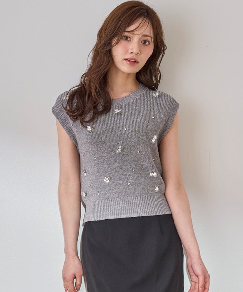 31 Sons de mode - sweetコラボ 新品未使用ニット セール】ざっくりオフショルニット（ニット/セーター）｜31 Sons