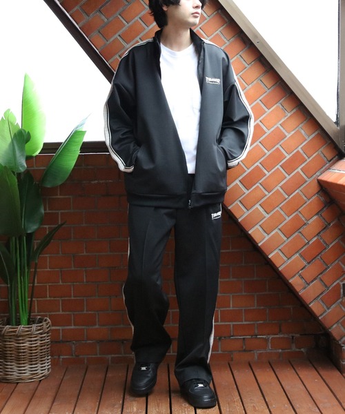 THRASHER（スラッシャー）の「THRASHER ジャージライントラックジャケット（ジャージ・メンズ・ブラック/オフホワイト/ベージュ・MEDIUM/LARGE/X-LARGE）」の22枚目の写真