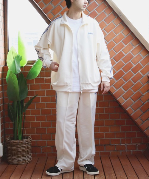 THRASHER（スラッシャー）の「THRASHER ジャージライントラックジャケット（ジャージ・メンズ・ブラック/オフホワイト/ベージュ・MEDIUM/LARGE/X-LARGE）」の13枚目の写真