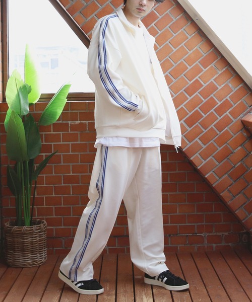 THRASHER（スラッシャー）の「THRASHER ジャージライントラックジャケット（ジャージ・メンズ・ブラック/オフホワイト/ベージュ・MEDIUM/LARGE/X-LARGE）」の15枚目の写真