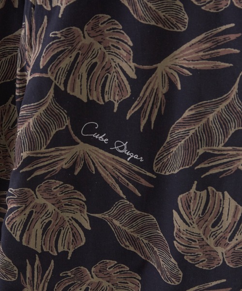 CUBE SUGAR（キューブシュガー）の「インドコットン総柄プリントギャザーパンツ（その他パンツ・レディース・ブルー系その他/ブラック系その他/ホワイト×ブルー/カラフル・M）」の20枚目の写真