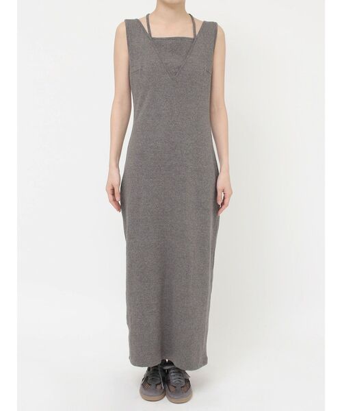 LAGUNAMOON(ラグナムーン)の「レイヤードデザインカットワンピース(ワンピース・レディース・ミント/ブラック/チャコールグレー・SMALL/MEDIUM)」の9枚目の写真