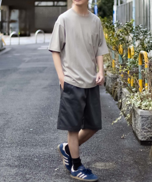 Dickies（ディッキーズ）の「【別注】Dickies ツイルハーフパンツ/ショートパンツ（デニムパンツ・メンズ・ブルー系/ベージュ/ライトグレー/グリーン/ブラック/ブルーグリーン/チャコールグレー/ネイビー系・S/M/L/XL/XXL）」の15枚目の写真