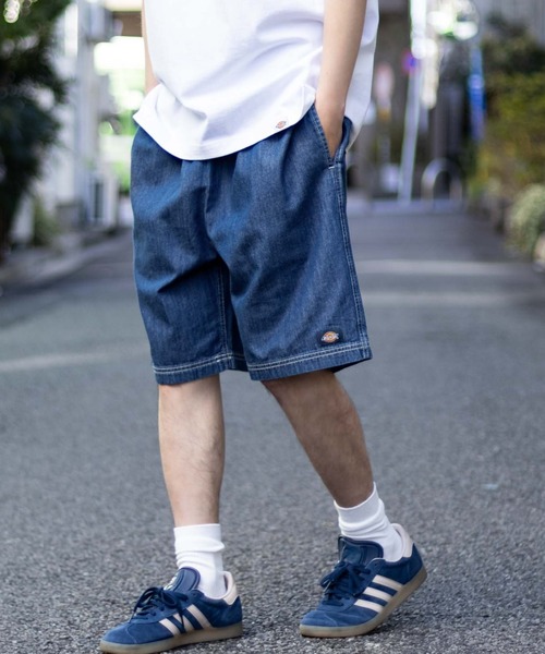 セール】【別注】Dickies ツイルハーフパンツ/ショートパンツ（デニム