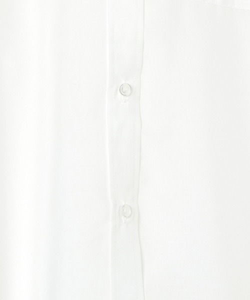 LEPSIM（レプシィム）の「シアー長袖シャツ　497152（シャツ/ブラウス・レディース・オフホワイト/ブルー/ブラック/ピンク/アイボリー/ブラウン・FREE）」の14枚目の写真