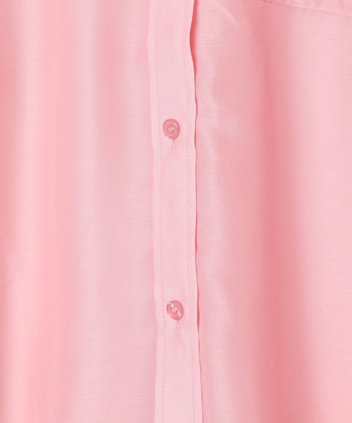 LEPSIM（レプシィム）の「シアー長袖シャツ　497152（シャツ/ブラウス・レディース・オフホワイト/ブルー/ブラック/ピンク/アイボリー/ブラウン・FREE）」の16枚目の写真