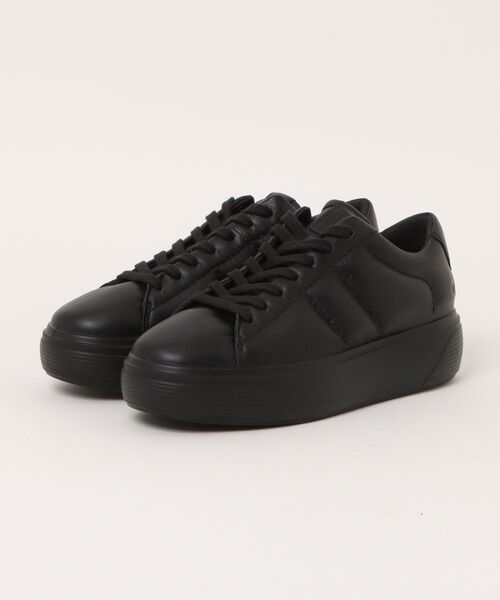 ECCO Street Platform 本革 レディース スニーカー（スニーカー