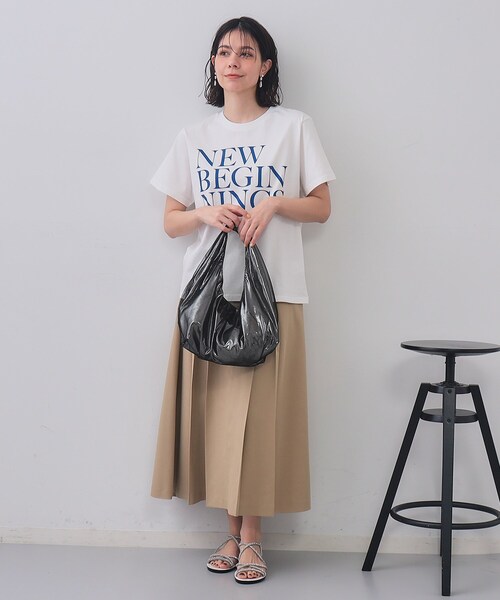 OPAQUE.CLIP（オペークドットクリップ）の「チュールレイヤードミドルショルダーバッグ（ショルダーバッグ・レディース・ピンク系/ブラック/シルバー・00）」の4枚目の写真