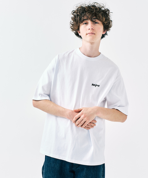 Savignac(サヴィニャック)の「SAVIGNAC サヴィニャック別注 French Company プリントTシャツ 1(Tシャツ/カットソー・メンズ・ブルー系その他/ホワイト系その他/ホワイト×ホワイト/アイボリー/ブラック系その他/ホワイト/ブラック/グリーン・X-LARGE/LARGE/MEDIUM)」の20枚目の写真