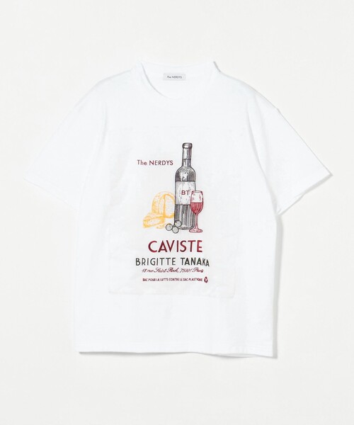 tシャツ 「別注」「THE NERDYS×BRIGITTE TANAKA」ショートスリーブ Tシャツ レディース セール】【別注】＜THE NERDYS×BRIGITTE TANAKA＞ショート