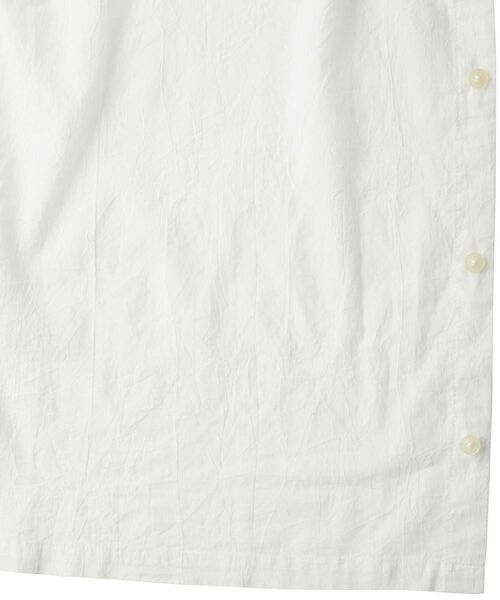 HYSTERIC GLAMOUR（ヒステリックグラマー）の「SHOCKING BAD GIRL スリットスリーブシャツ（シャツ/ブラウス・レディース・ブラック/カーキ/ホワイト・FREE）」の8枚目の写真