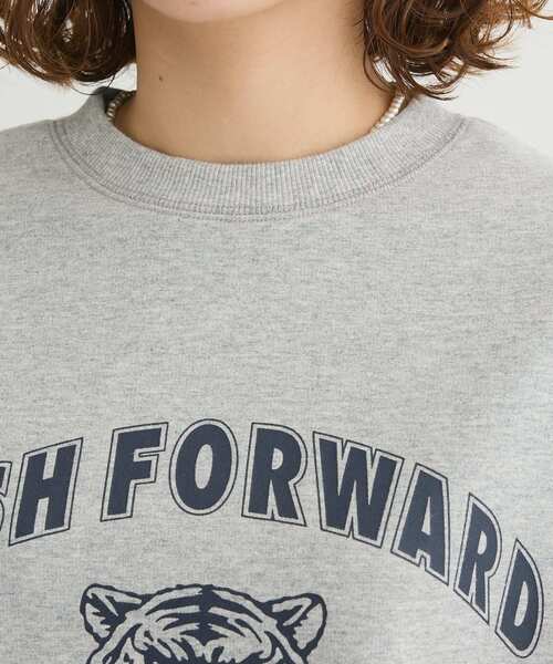 Sugar spoon(シュガースプーン)の「・SUGAR SPOON TORApt7分袖スウェット(スウェット・レディース・杢グレー/オフホワイト/チャコールグレー・FREE)」の10枚目の写真