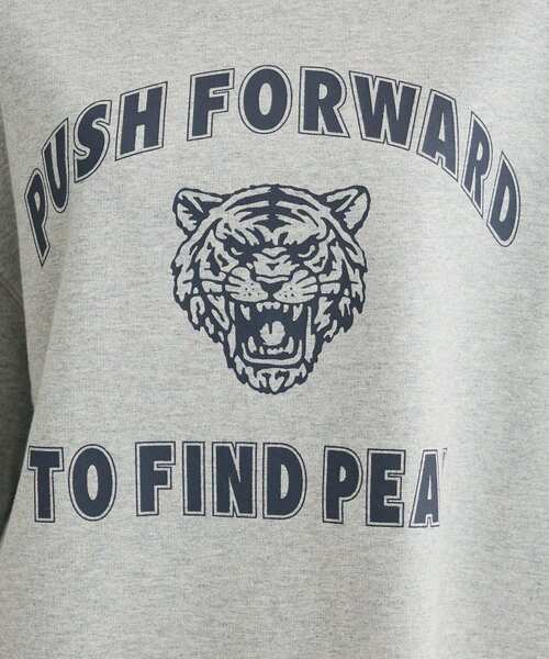 Sugar spoon(シュガースプーン)の「・SUGAR SPOON TORApt7分袖スウェット(スウェット・レディース・杢グレー/オフホワイト/チャコールグレー・FREE)」の13枚目の写真