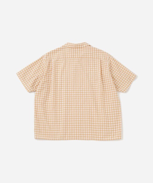 新品Hester Gingham Check Shirt Beige シャツ 新品Hester Gingham Check Shirt Beige シャツ