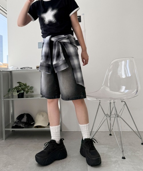 WEGO（ウィゴー）の「WEGO/ボリュームスニーカー（スニーカー・レディース・ホワイト/キャメル/シルバー/ブラック・MEDIUM/LARGE/SMALL）」の16枚目の写真