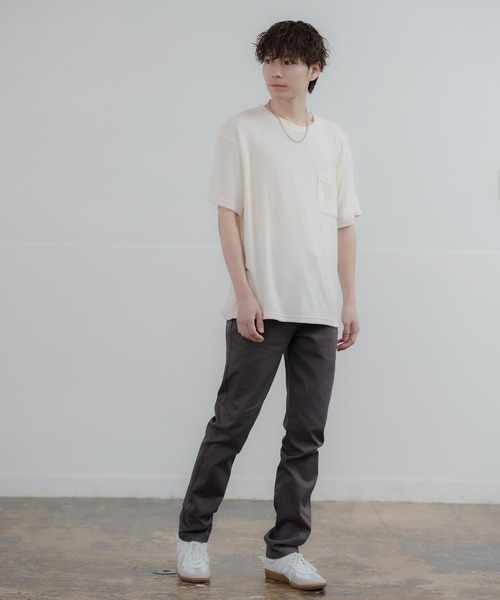 improves(インプローブス)の「接触冷感 パイル 半袖Tシャツ(Tシャツ/カットソー・メンズ・ホワイト/ピンク/ベージュ/ネイビー/ブラック・LARGE/X-LARGE/MEDIUM)」の8枚目の写真