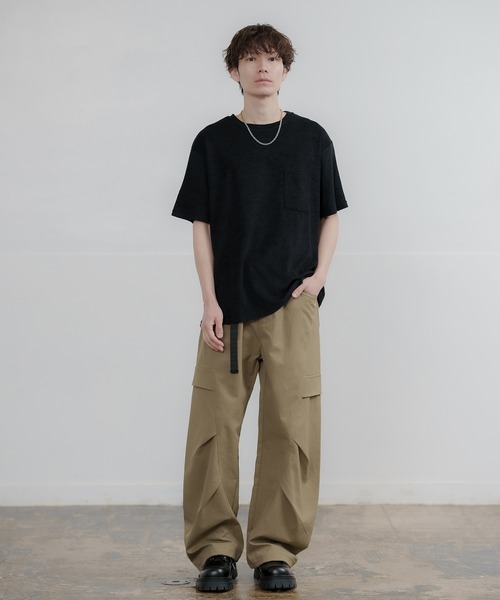 improves(インプローブス)の「接触冷感 パイル 半袖Tシャツ(Tシャツ/カットソー・メンズ・ホワイト/ピンク/ベージュ/ネイビー/ブラック・LARGE/X-LARGE/MEDIUM)」の12枚目の写真