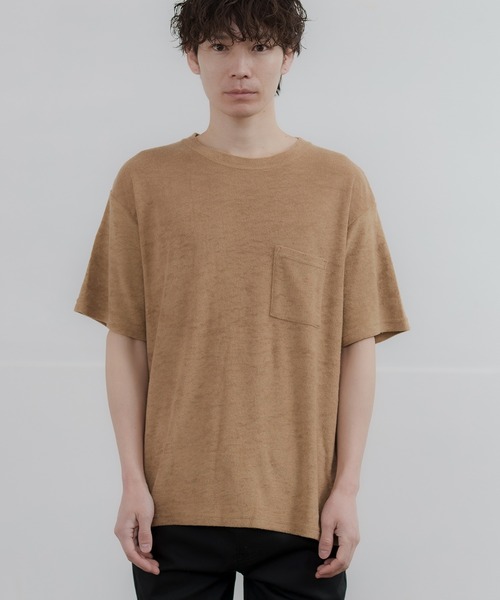 improves(インプローブス)の「接触冷感 パイル 半袖Tシャツ(Tシャツ/カットソー・メンズ・ホワイト/ピンク/ベージュ/ネイビー/ブラック・LARGE/X-LARGE/MEDIUM)」の13枚目の写真