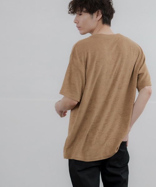 improves(インプローブス)の「接触冷感 パイル 半袖Tシャツ(Tシャツ/カットソー・メンズ・ホワイト/ピンク/ベージュ/ネイビー/ブラック・LARGE/X-LARGE/MEDIUM)」の14枚目の写真