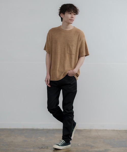 improves(インプローブス)の「接触冷感 パイル 半袖Tシャツ(Tシャツ/カットソー・メンズ・ホワイト/ピンク/ベージュ/ネイビー/ブラック・LARGE/X-LARGE/MEDIUM)」の15枚目の写真