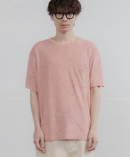 improves(インプローブス)の「接触冷感 パイル 半袖Tシャツ(Tシャツ/カットソー・メンズ・ホワイト/ピンク/ベージュ/ネイビー/ブラック・LARGE/X-LARGE/MEDIUM)」の20枚目の写真