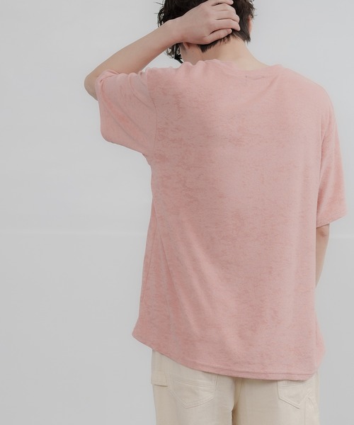 improves(インプローブス)の「接触冷感 パイル 半袖Tシャツ(Tシャツ/カットソー・メンズ・ホワイト/ピンク/ベージュ/ネイビー/ブラック・LARGE/X-LARGE/MEDIUM)」の21枚目の写真