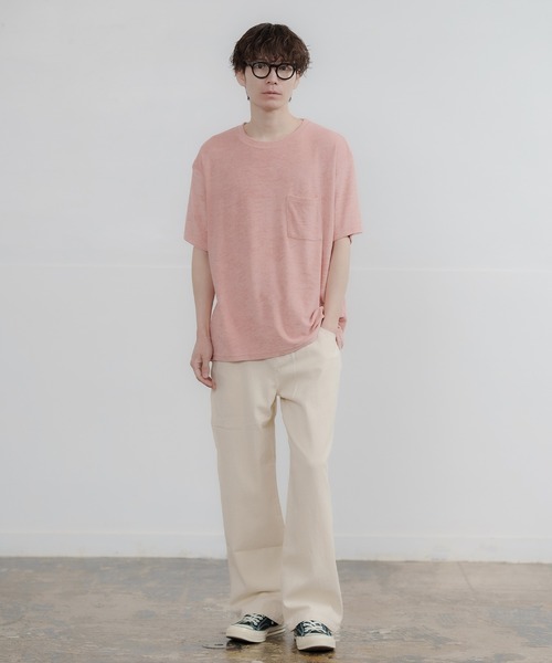 improves(インプローブス)の「接触冷感 パイル 半袖Tシャツ(Tシャツ/カットソー・メンズ・ホワイト/ピンク/ベージュ/ネイビー/ブラック・LARGE/X-LARGE/MEDIUM)」の22枚目の写真